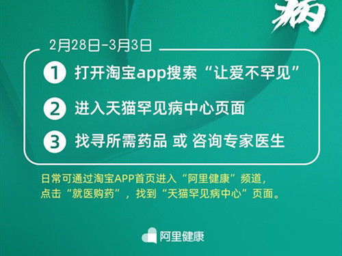 阿里健康升級罕見病中心 以數字力量為2000萬患者照亮尋藥之路